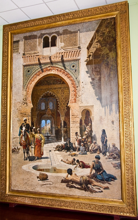 IMG_0529.jpg - Marosvásárhely (Târgu Mureş) - Kultúrpalota - Wágner Sándor: Alhambra