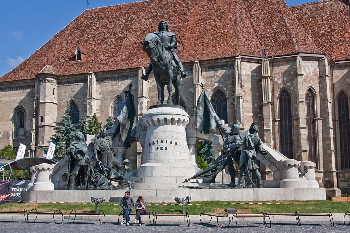 IMG_0583.jpg - Kolozsvár (Cluj-Napoca) - Mátyás király emlékmű